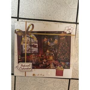 Christmas Jigsaw Puzzle Advent Calendar 1008 Pieces Holiday Family Gift